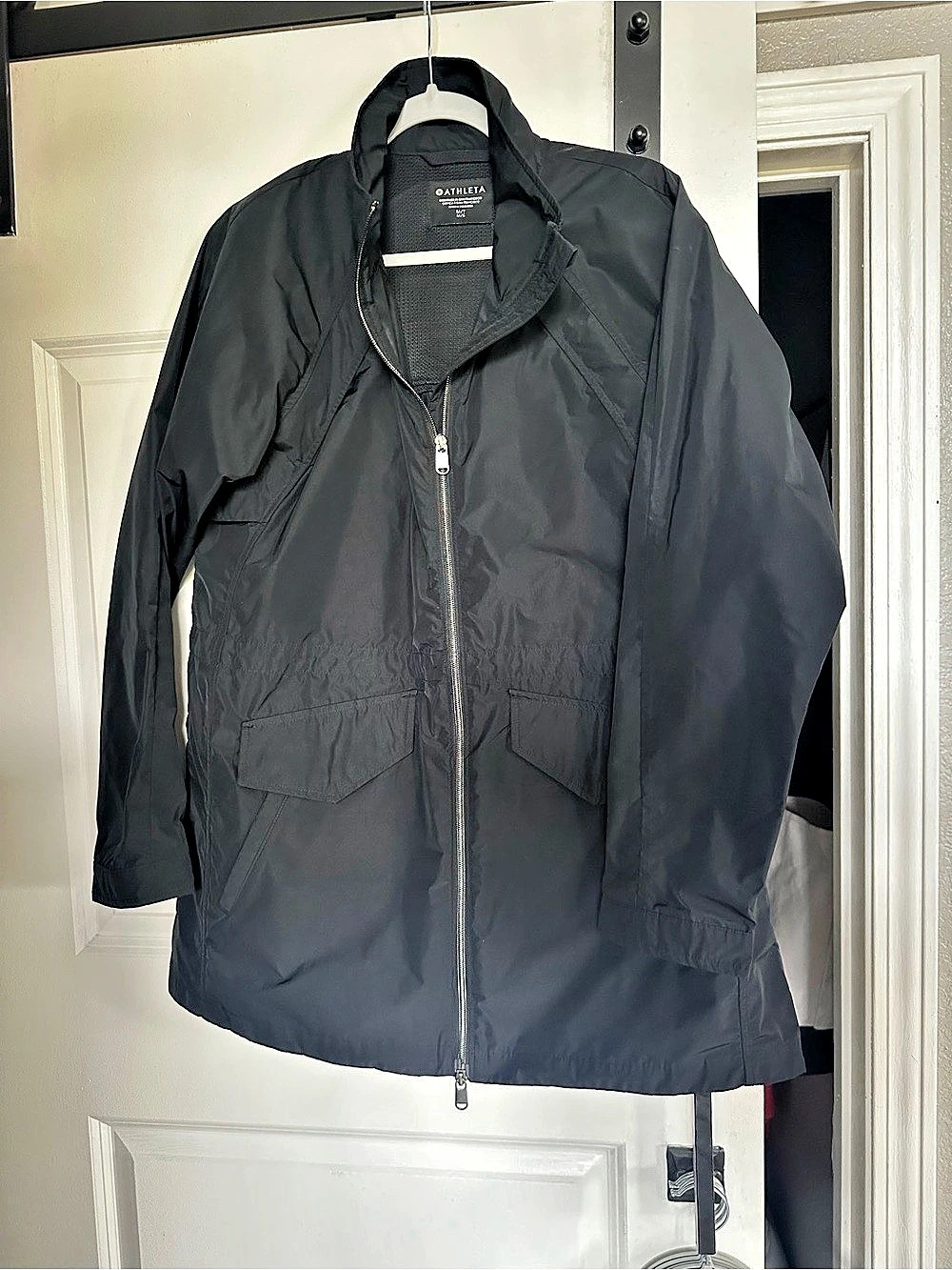 Athleta black Jacket Medium/Tall
